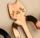 304 Stainless Steel Cat Spoon – Hanging Coffee Stirrer