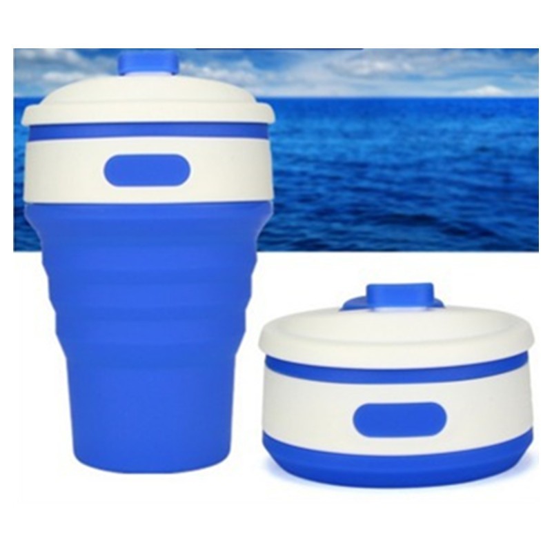 Collapsible Travel Silicone Cup – BPA-Free & Foldable Mug