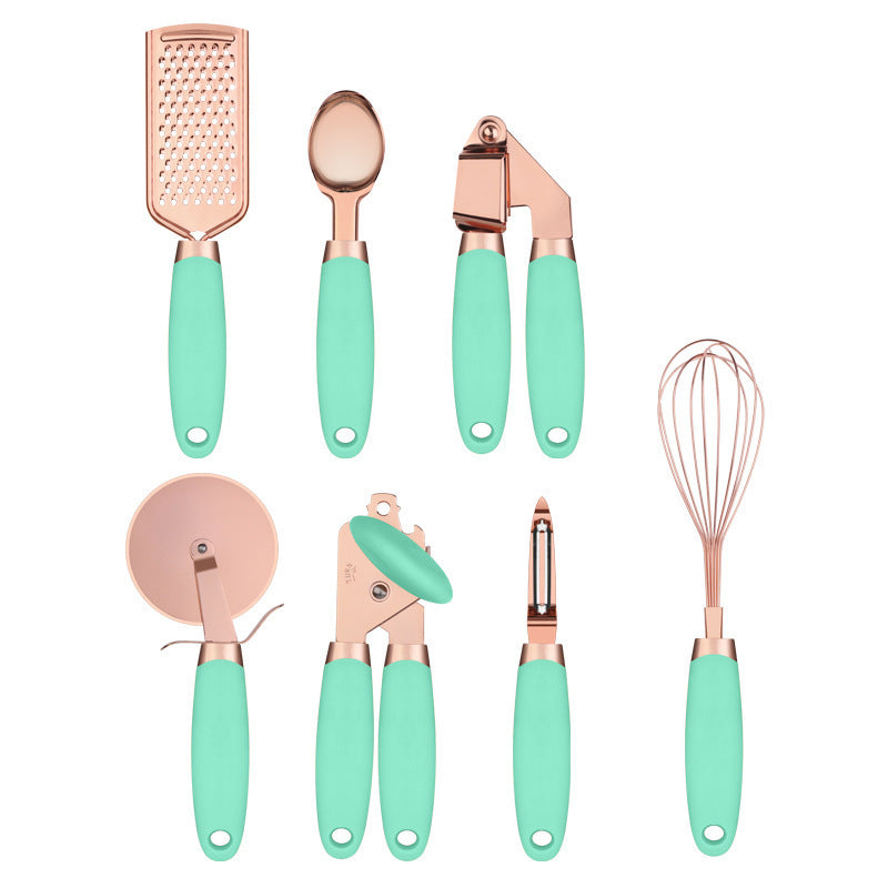 Copper-Plated Peeler Set – Kitchen Household Gadgets (3-Piece)