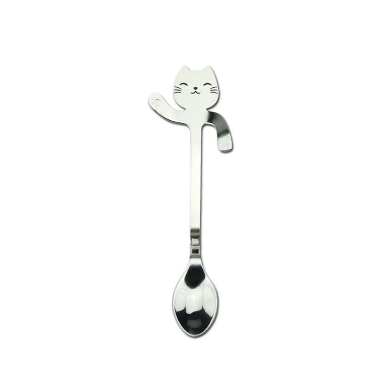 304 Stainless Steel Cat Spoon – Hanging Coffee Stirrer