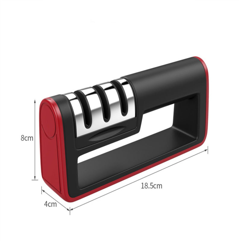 3-Stage Professional Knife Sharpener – Diamond-Coated Sharpening Tool