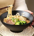 Large Ceramic Ramen & Soup Bowl (Binaural Design)
