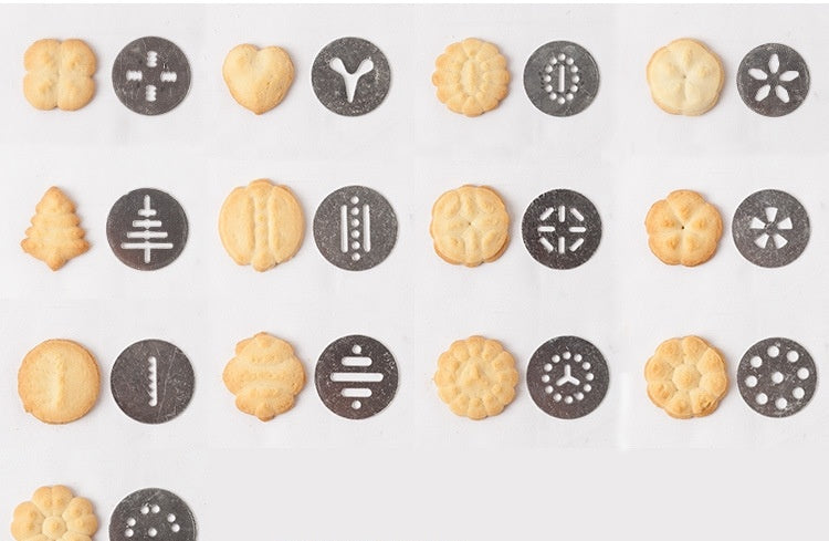 Biscuit Press Cookie Maker – Manual Dough Press Machine