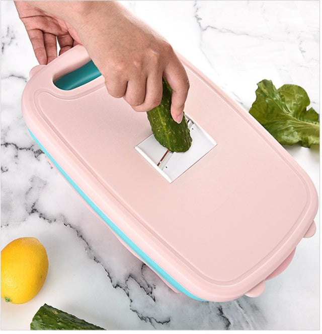 Foldable Multipurpose Cutting Board Set (3-in-1)