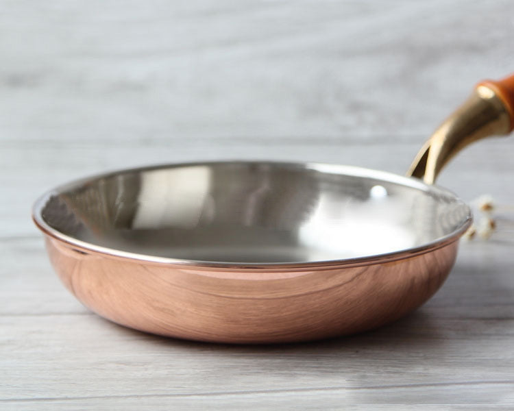 Copper Nonstick Wok – Stir-Fry Pan with Even Heat Distribution