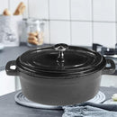 Mini Oval Saucepan – Nonstick Small Cooking Pot