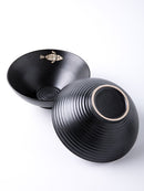 Large Ceramic Ramen & Soup Bowl (Binaural Design)