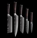 Chef Knife Set – Cleaver, Slicing & Kitchen Prep Knives