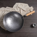 Traditional Iron Wok – Nonstick Manual Wok for Gas Stoves