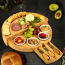Board Set – Wooden Cheese & Meat Platter Set