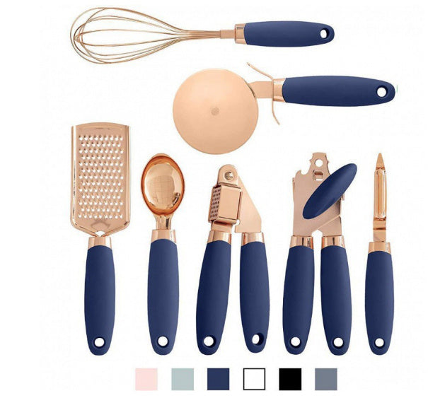 Copper-Plated Peeler Set – Kitchen Household Gadgets (3-Piece)